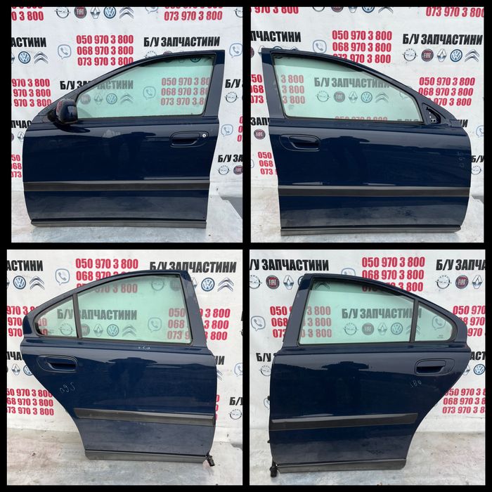 Двері дверка передня задня права ліва Volvo S60 2000-2005