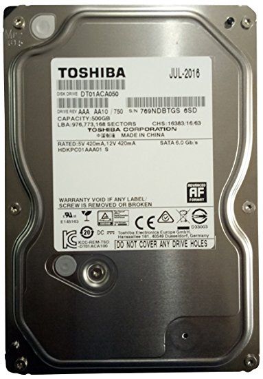 Toshiba 500GB Novo