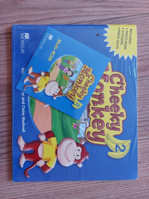 Livros Ingles Infantil Cheeky Monkey 1 e 2 Pupil's Book Pack (com CD)