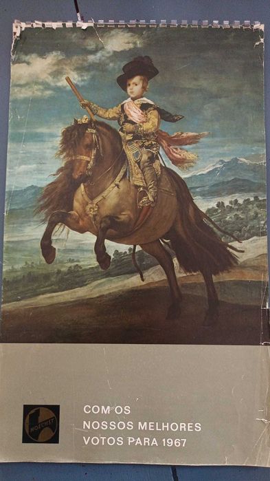 Calendários antigos antre 1967 e 1996