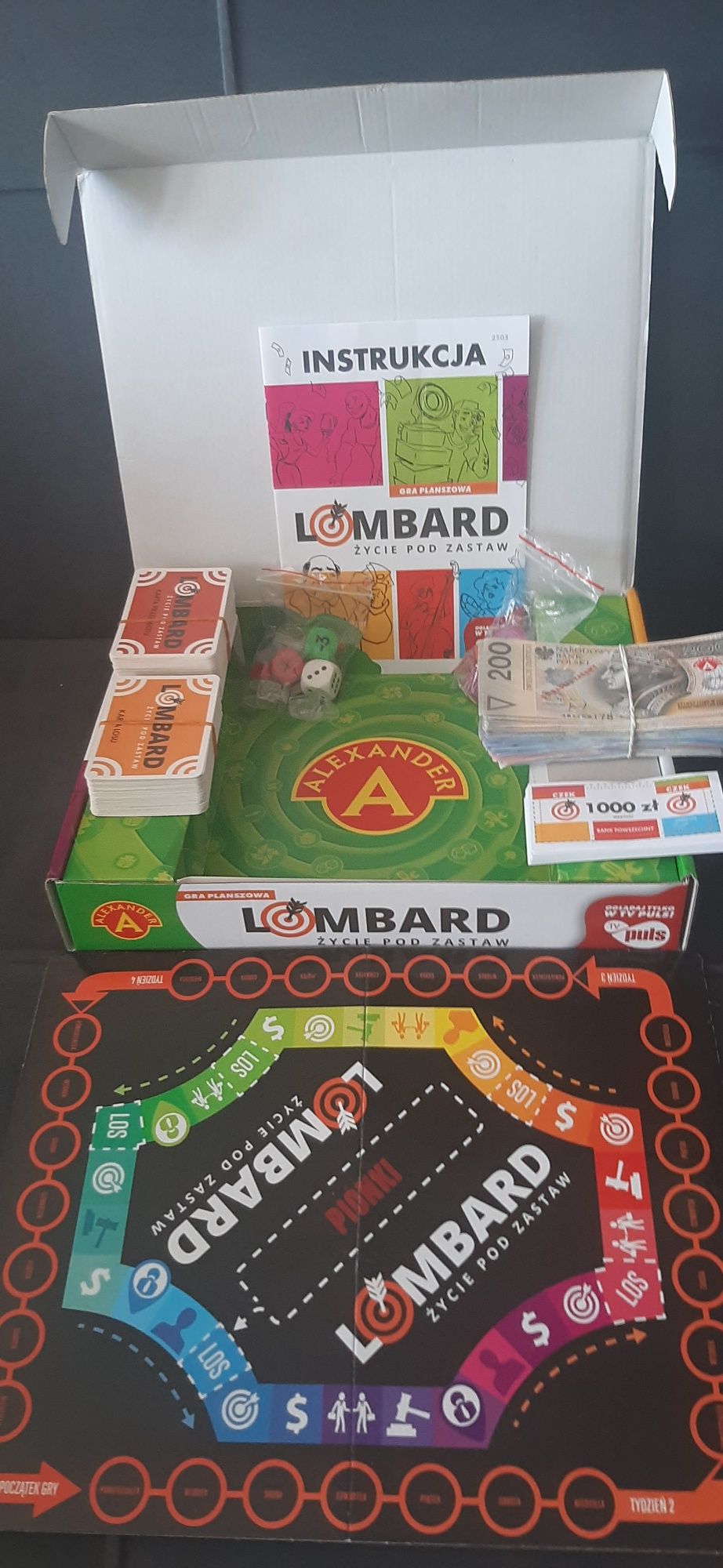Gra planszowa Lombard
