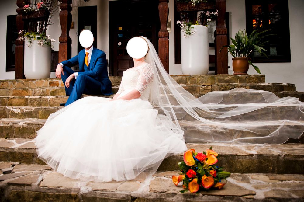 suknia ślubna rozm.38-40