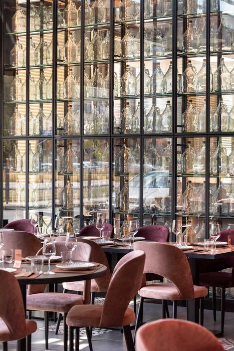 STALOWE NAWIESIE BARU / BACK BAR /  regał i zabudowa baru —  HoReCa