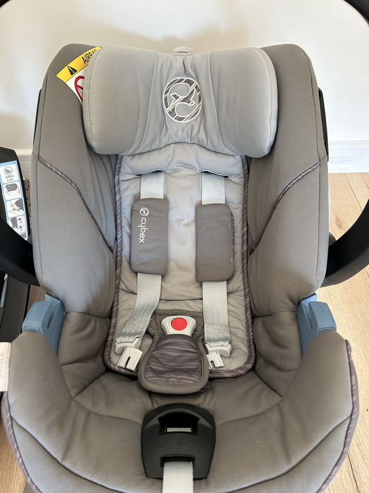 Cybex Atom Manhattan Grey + baza