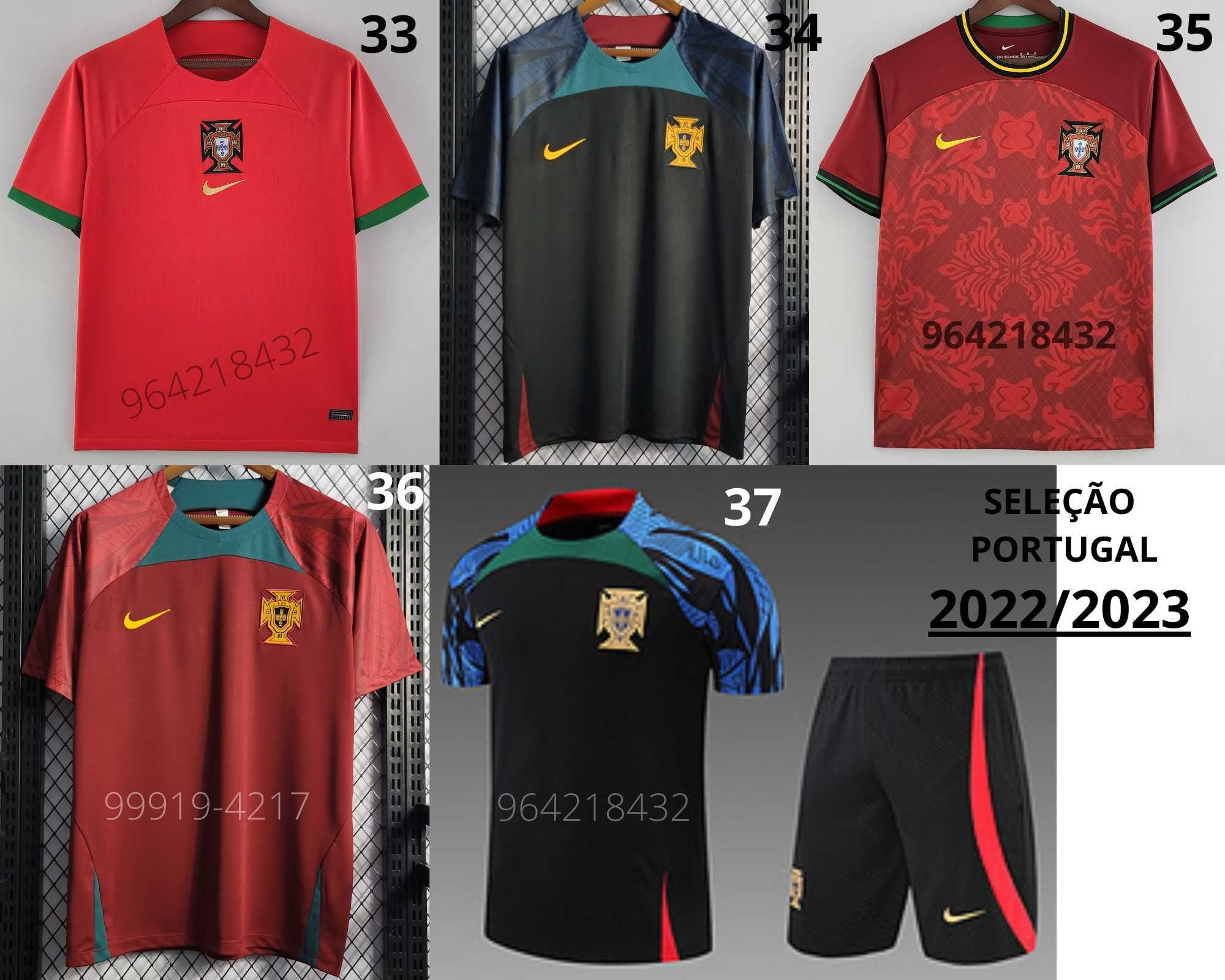 Camisola da Seleção Portuguesa Fan/Torcedor 2023/2024.