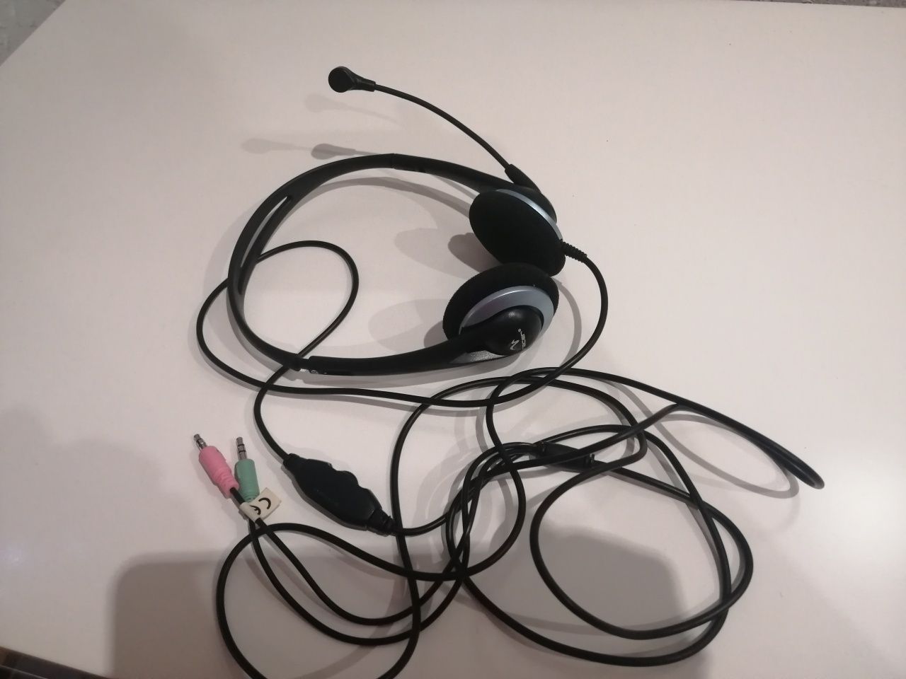 Słuchawki komputerowe z mikrofonem TRACER