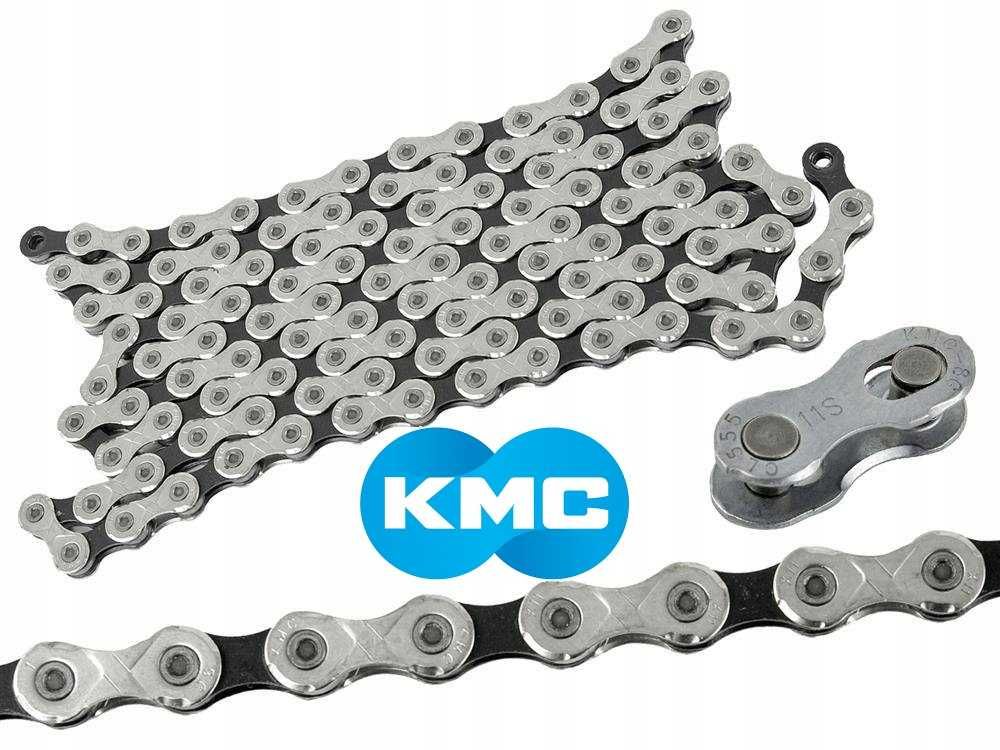 NOWY Łańcuch rowerowy KMC X11 + SPINKA EPT 11s 11rz 114 ogniw ORYG. FV