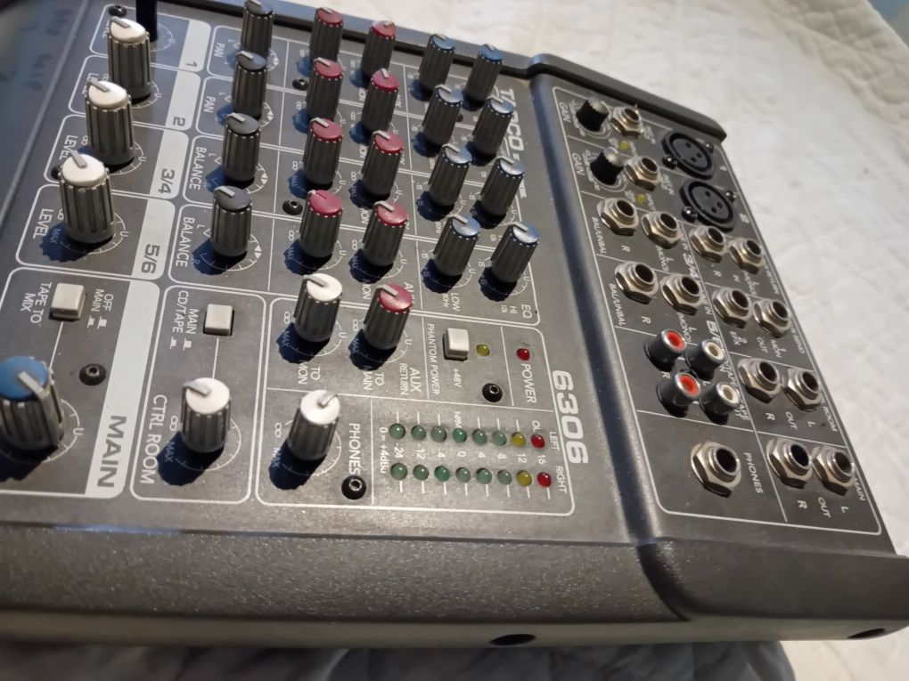 Mixer 4-kanałowy Tapco 630