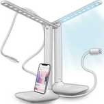 lampka led biurkowa szkolna 3 barwy światła dotykowa zasilanie usb
