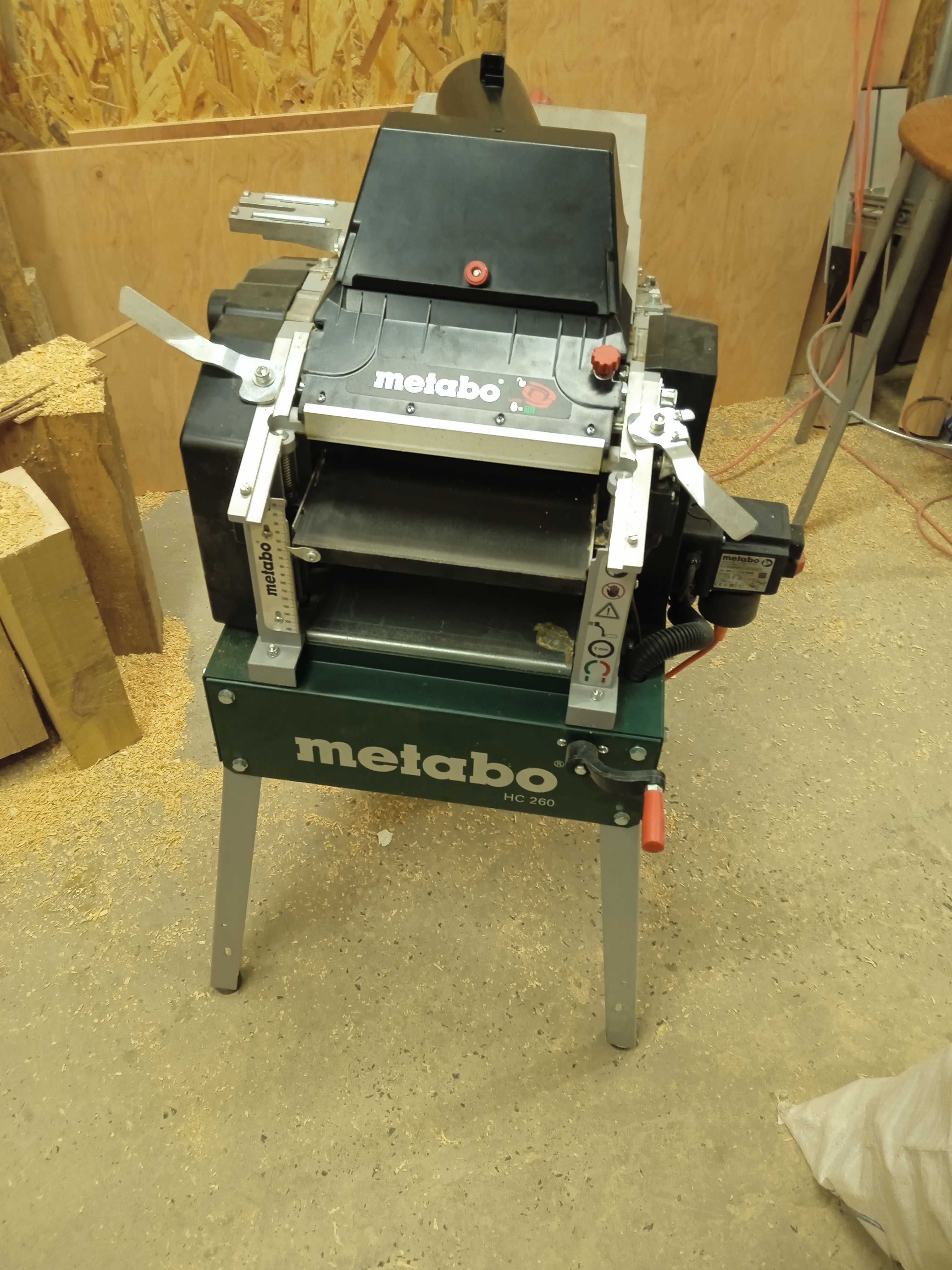 Фуговально-рейсмусний верстат Metabo HC 260