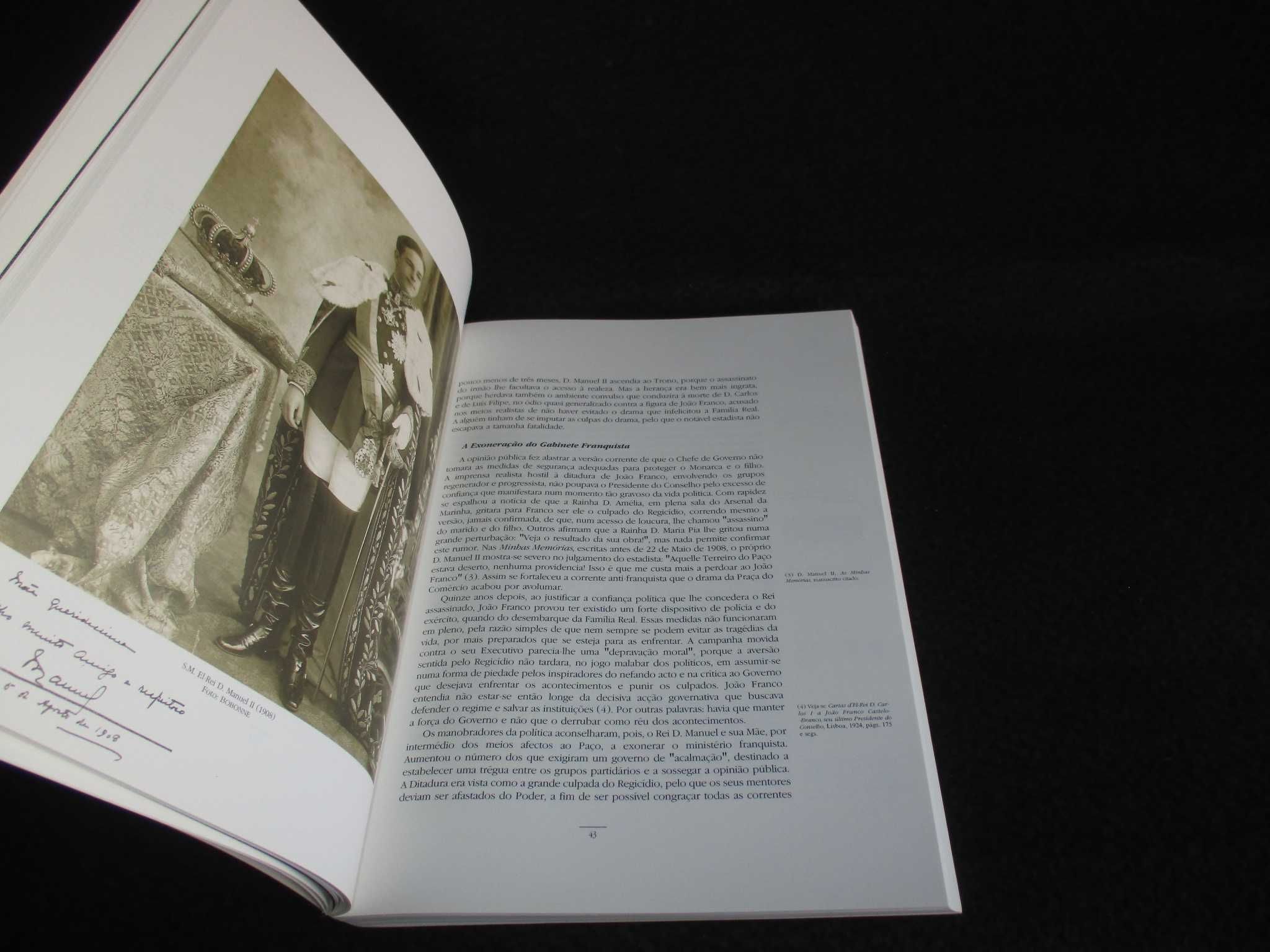Livro D. Manuel II Joaquim Veríssimo Serrão Fundação Casa de Bragança