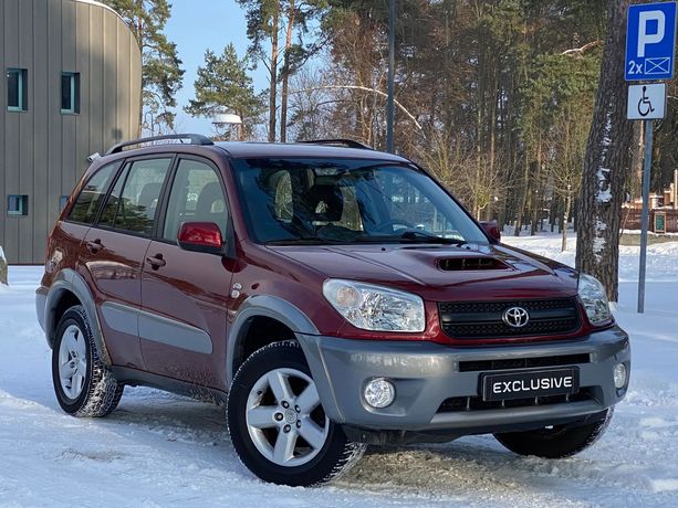 Toyota RAV4 Piękna Exclusive Bordo perła 2.0D4D 4X4 Hak Perfekcyjnie Utrzymana