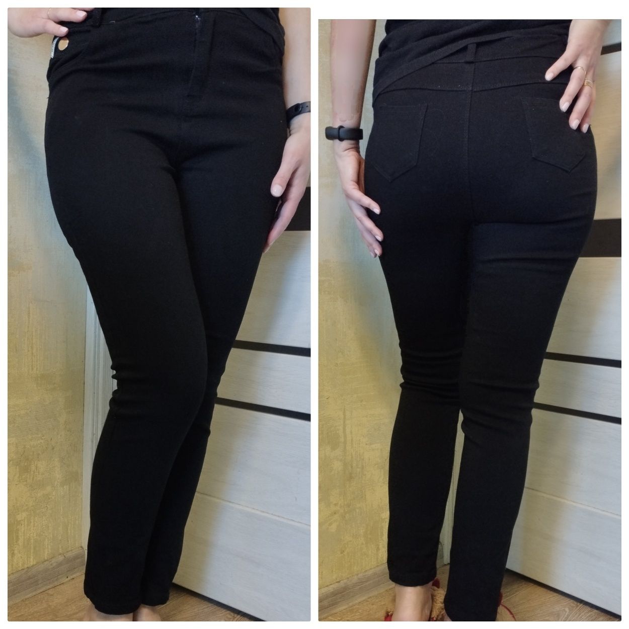 Чорні жіночі джинси Slim 28-29 р.