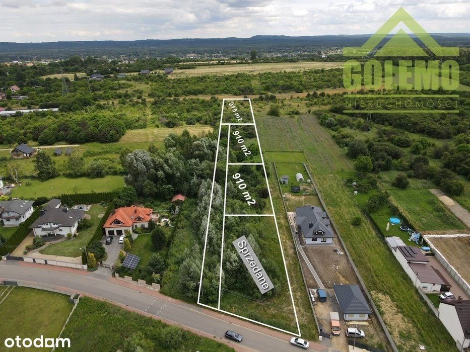 Działki budowlane / 910m2 / ul. Załogi / Błeszno