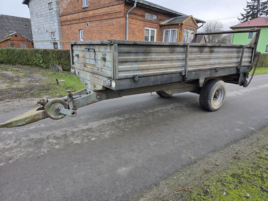 Sprzedam rozrzutnik obornika jednoosiowy czarna białostocka 3.5T