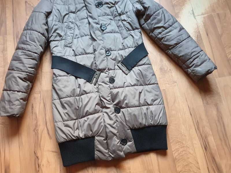 Kurtka damska Janbor długa przejściowa zimowa rozmiar 36 S