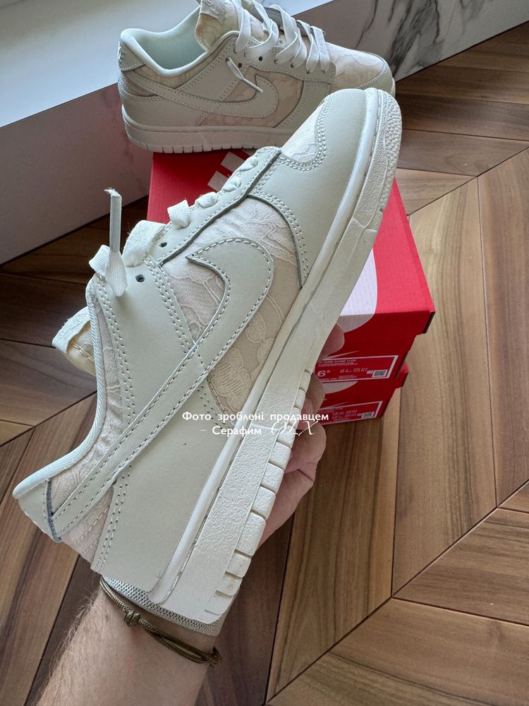 NEW NIKE DUNK LOW ‘Lace Pack- Soft Pearl’ (in box)