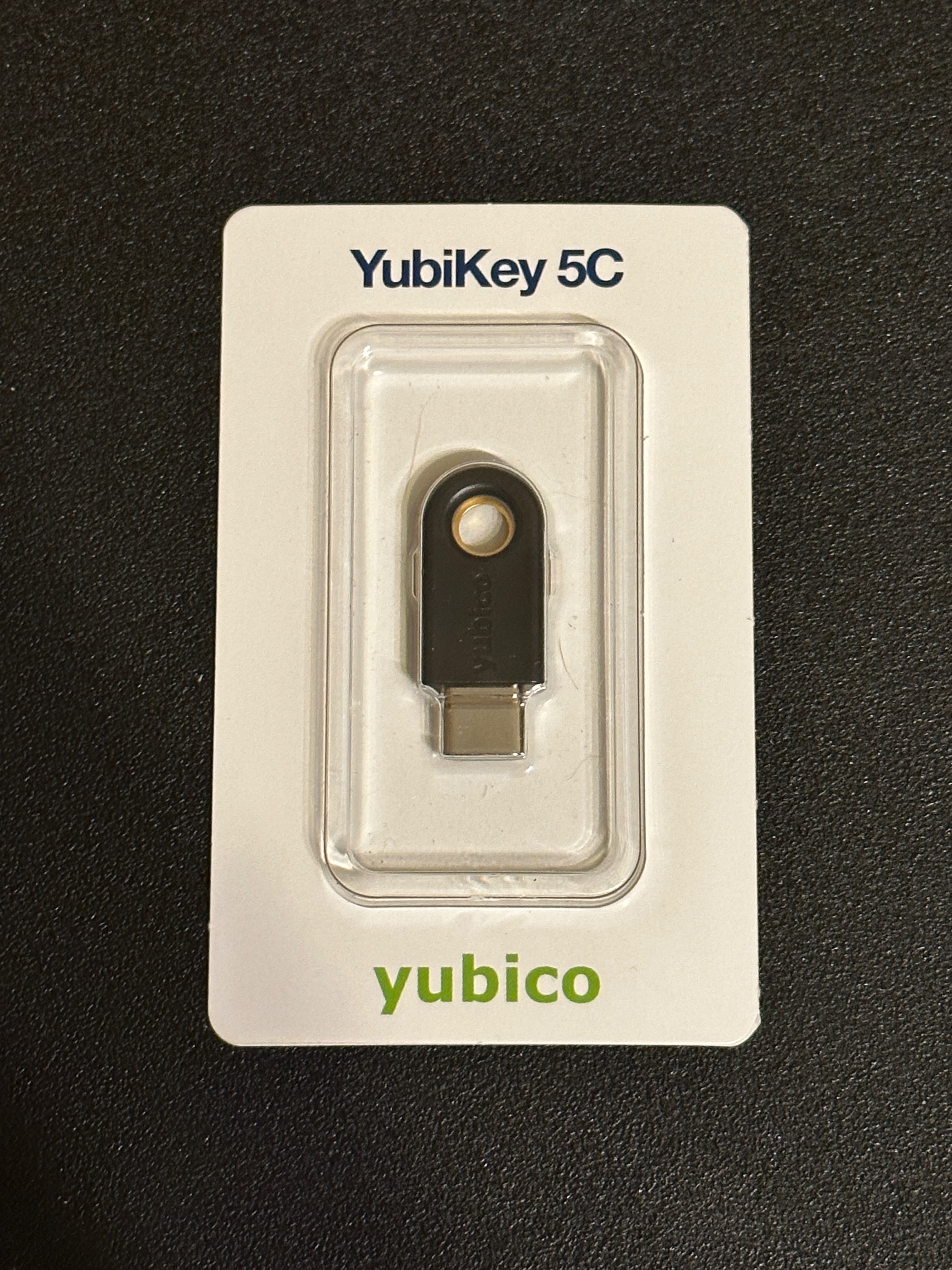 Апаратний ключ Yubico Yubikey 5C USB Type-C 1шт