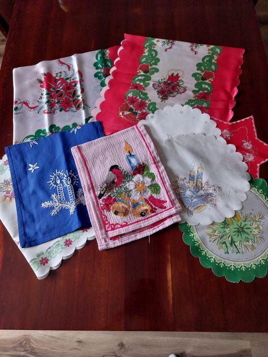 Bieżniki świąteczne szt. 9