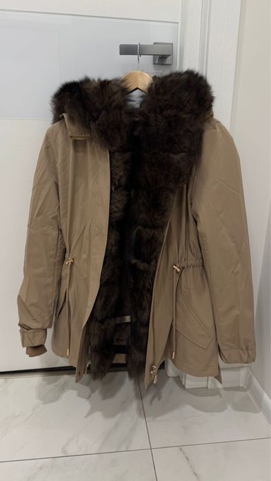 Парка з хутром кролика,стан гарний!