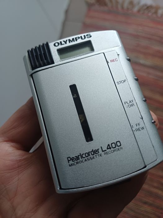 Gravador Audio Vintage Pearlcorder L400 impecável