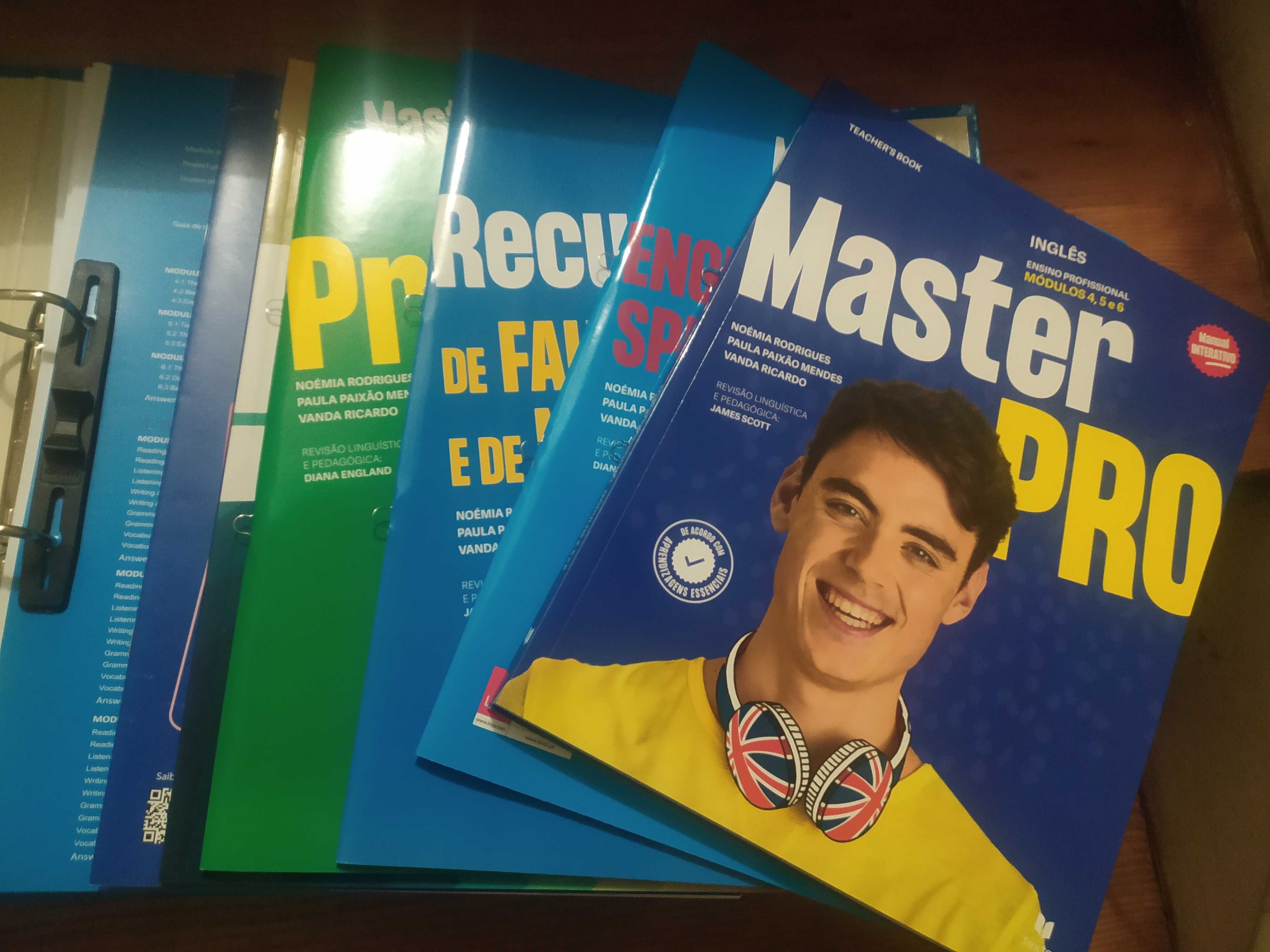 Master Pro Módulos 4 a 6 - Projeto completo: manuais e dossier do prof