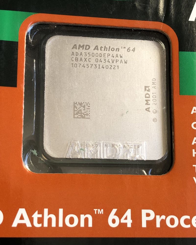 UNIKAT! Fabrycznie nowy procesor AMD Athlon 64 3500+ 939 2,2 GHz 400