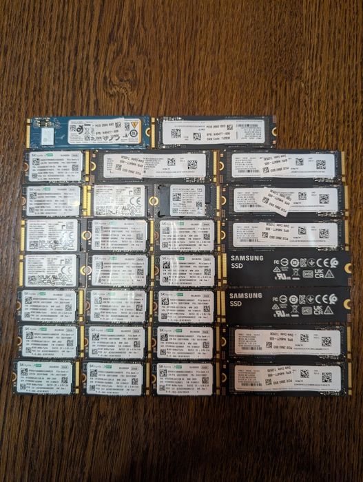 Нові SSD диски 256 Gb М2. Більше 1000 шт. М.2 Hynix, Samsung, Union. Р