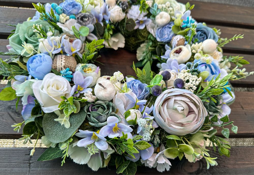 Wianek na drzwi ze światełkami 36cm. 062511