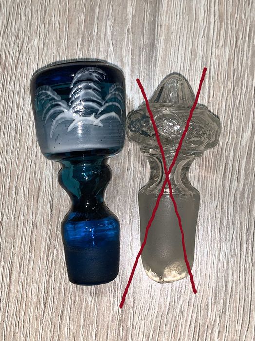 Пробка для графина штофа хрусталь керамика стекло