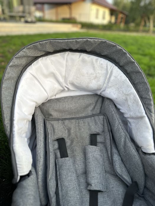 Wózek viko wiklinowy 3w1