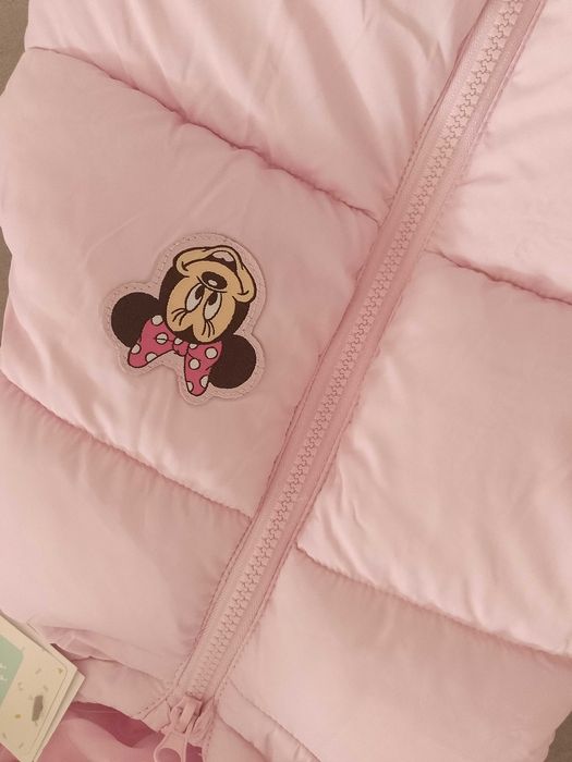 Nowy bezrękawnik dziewczęcy 98