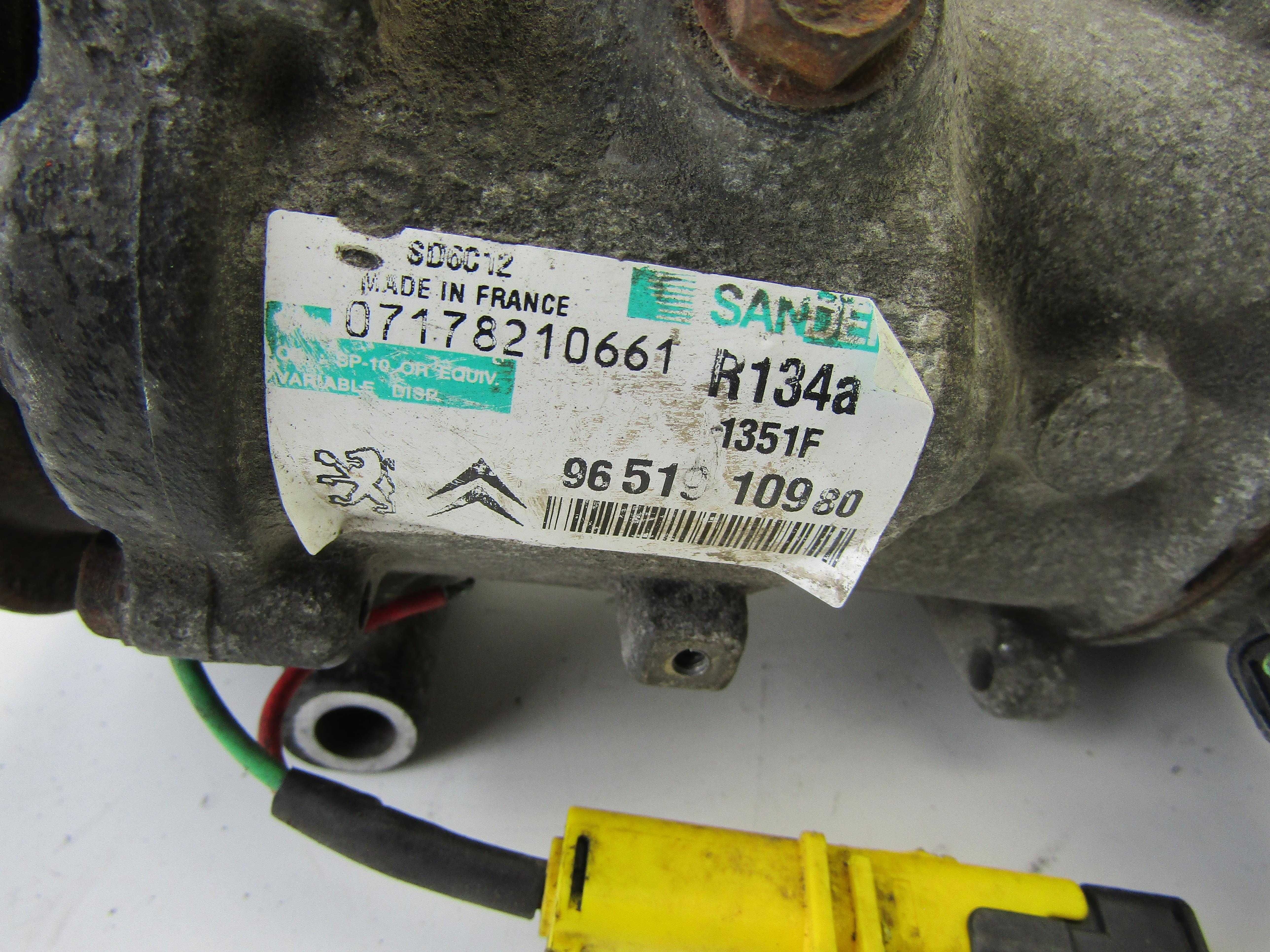 Peugeot 307 1.6 HDI pompa sprężarka klimatyzacji