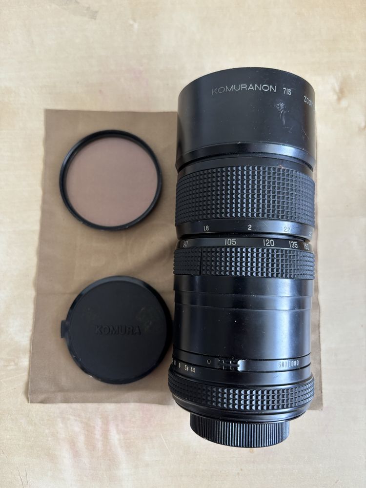 Obiektyw Komura Zoom Lens F/4.5 75-150mm Komutanon715