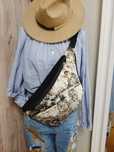 Nerka sakwa crossbody big size plecak wzór jak Versace