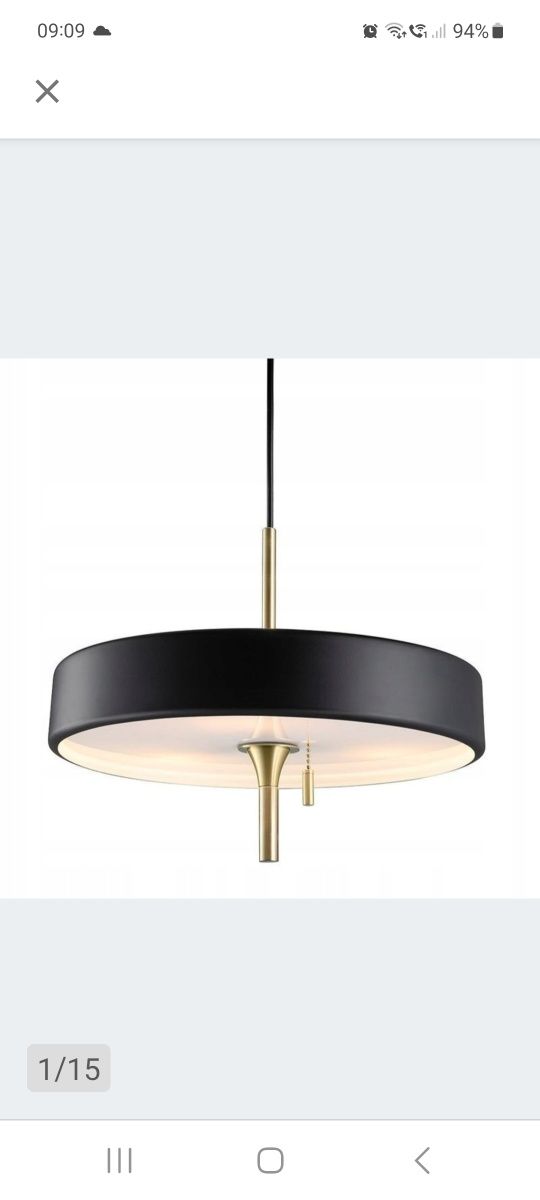 PIĘKNA NOWOCZESNANOWA  Lampa  Artdeco   à la Szelongowska