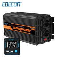 Inversor 12v/220V EDECOA 2500w onda pura