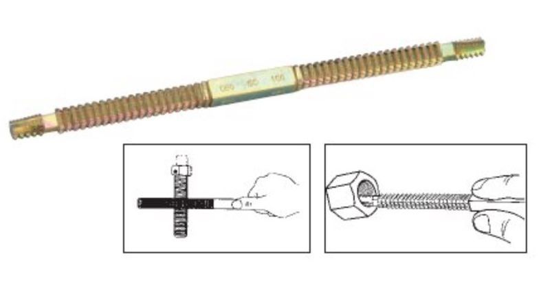 Reparador Roscas Milímetros Interno e externo - AN010072