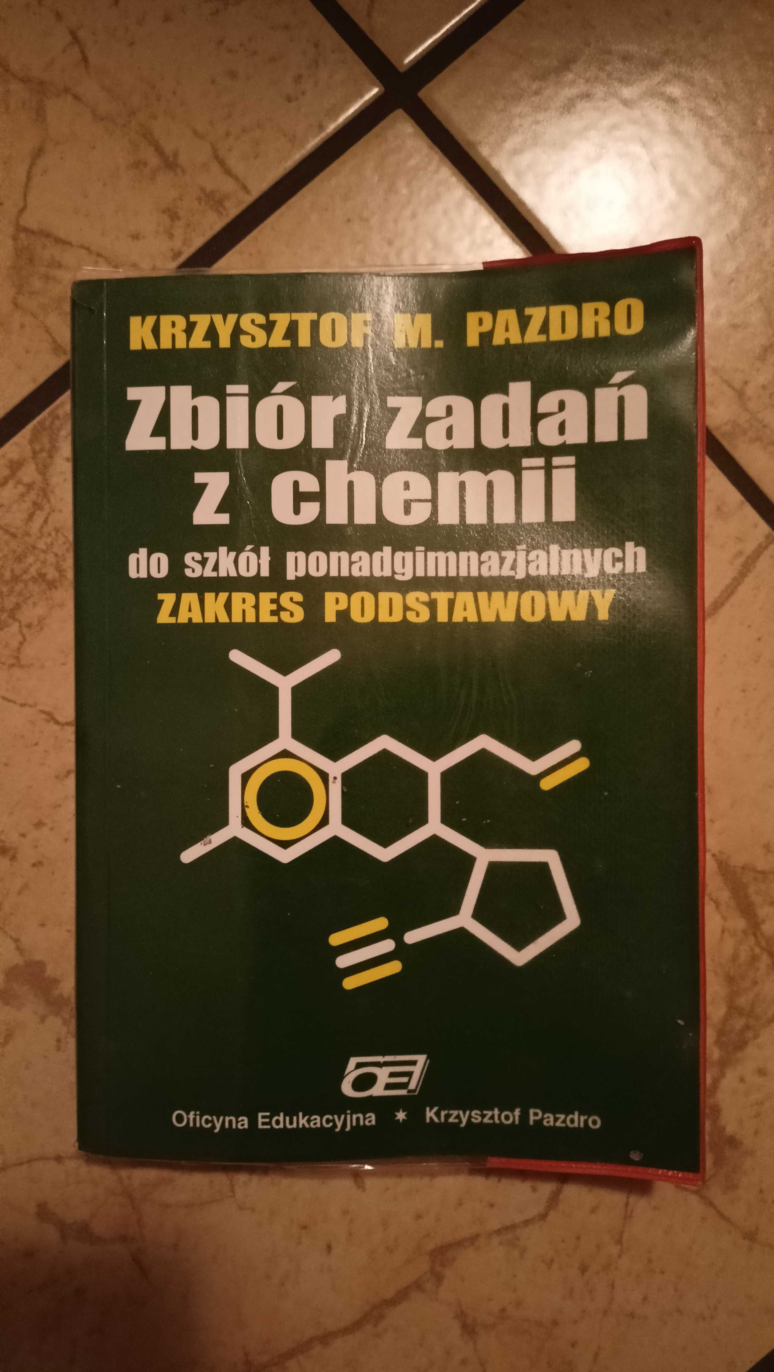 Zbiór zadań z chemii, poziom podstawowy. Pazdro