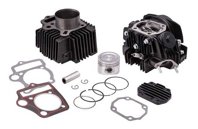 Cylinder i głowica do silnika 125 4T BTS Moretti 154FMI 152FMI WYSYŁKA