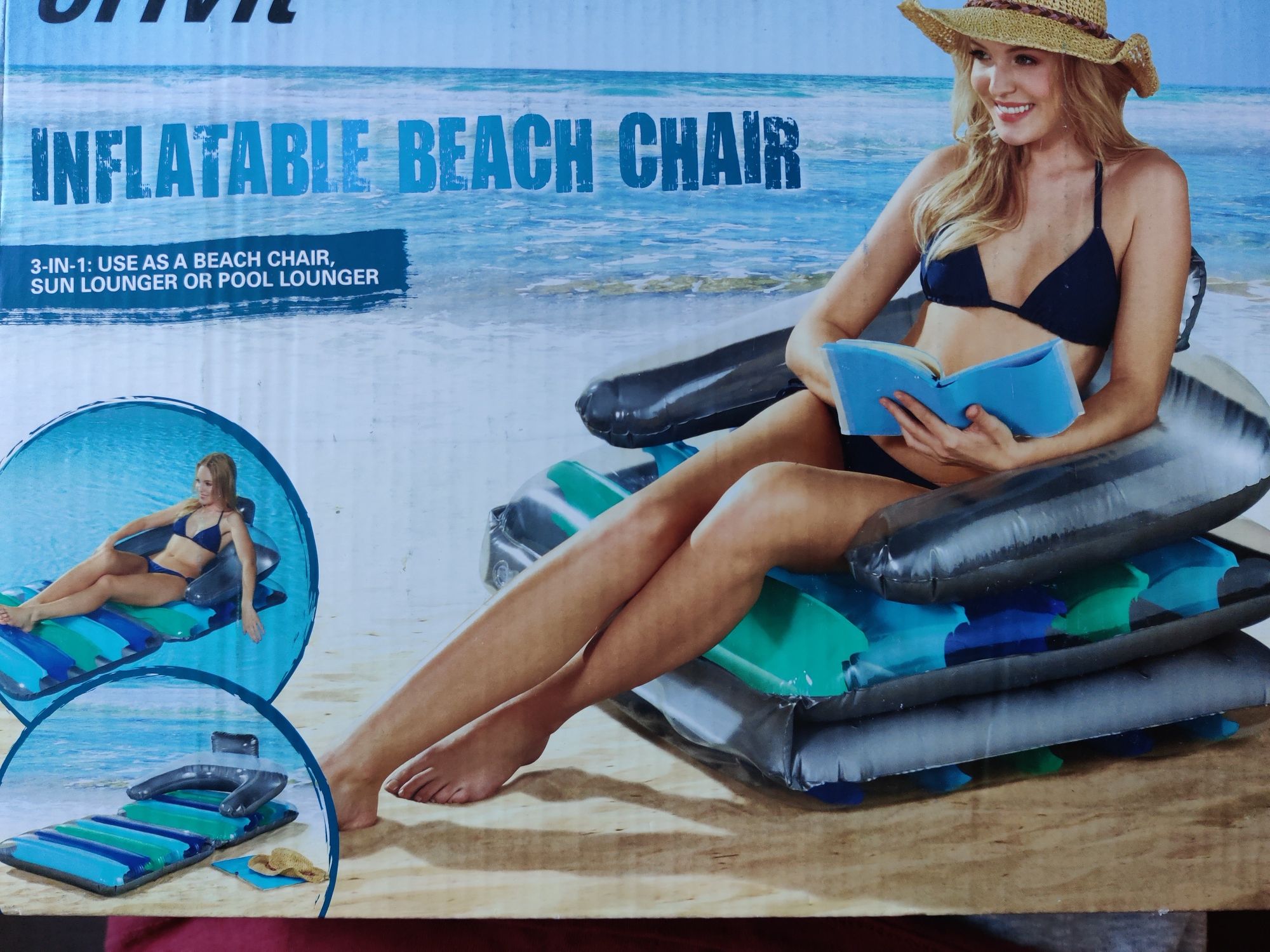 Fotel plażowy materac