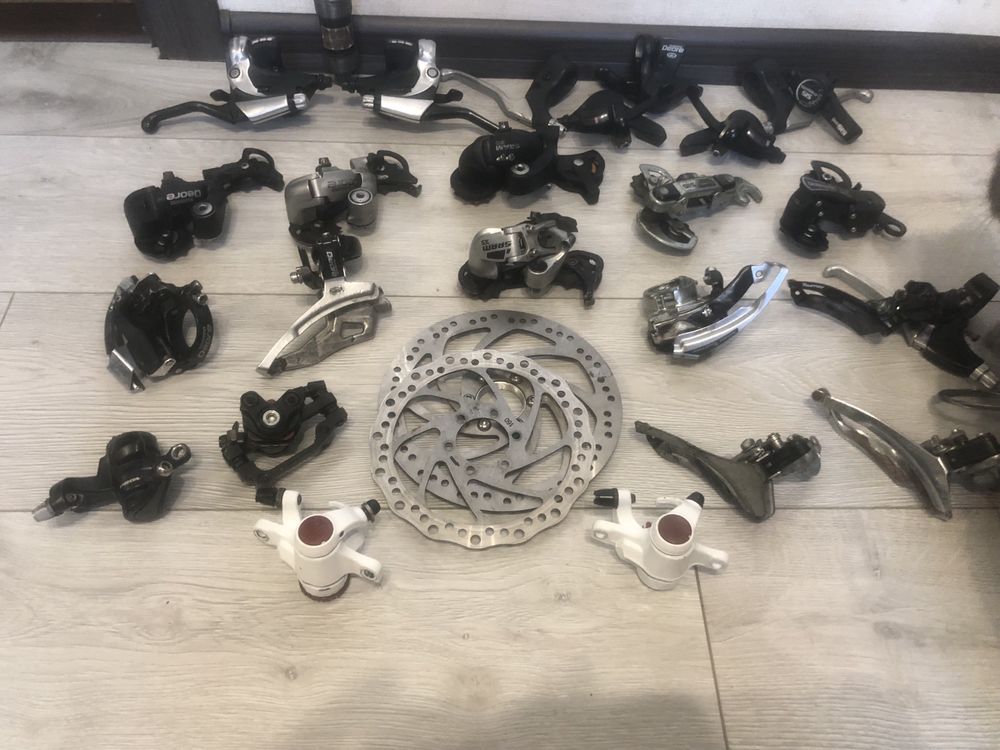 Shimano sram avid sr suntour truvativ велозапчастини