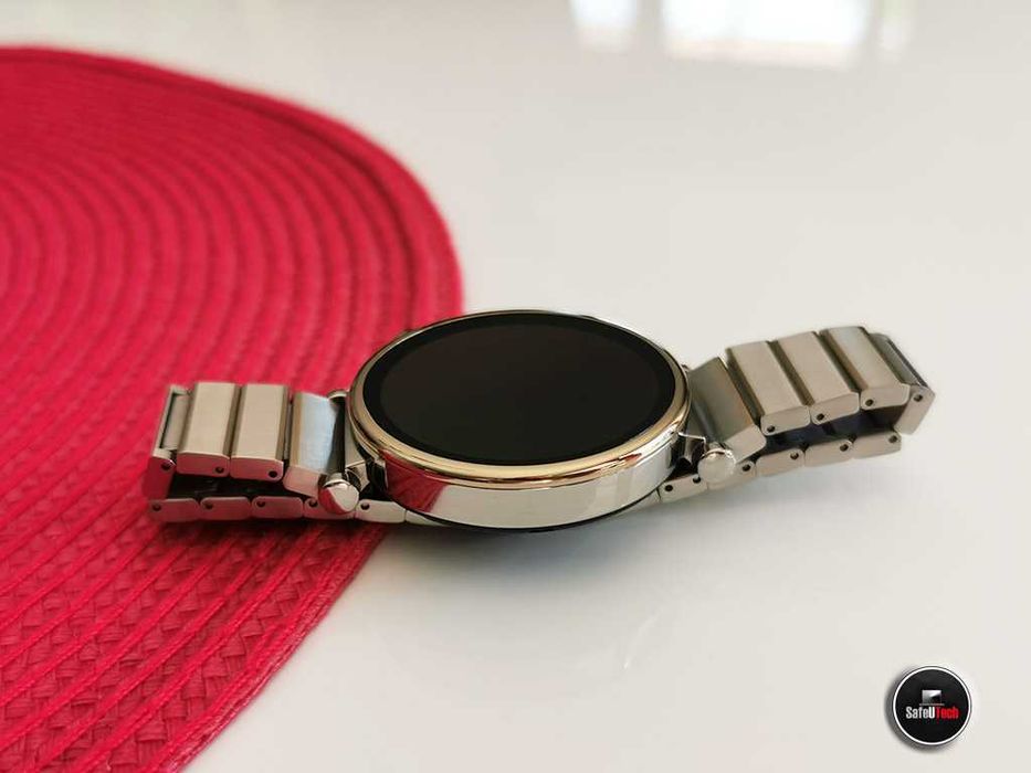 JAK NOWY Huawei Watch GT4 Elite 41mm BRANSOLETA - złoto - srebro - GW.