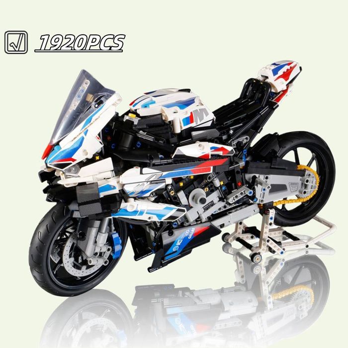 НОВИЙ! Конструктор - мотоцикл BMW M1000RR. 1920 деталей.