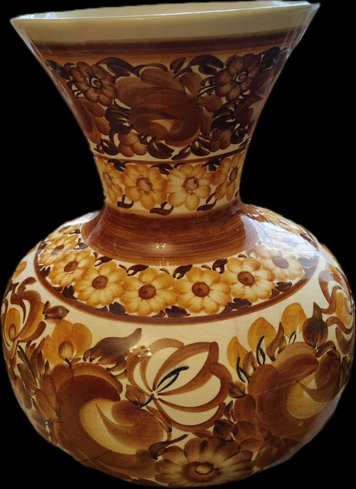 Wazon Włocławek ręcznie malowane