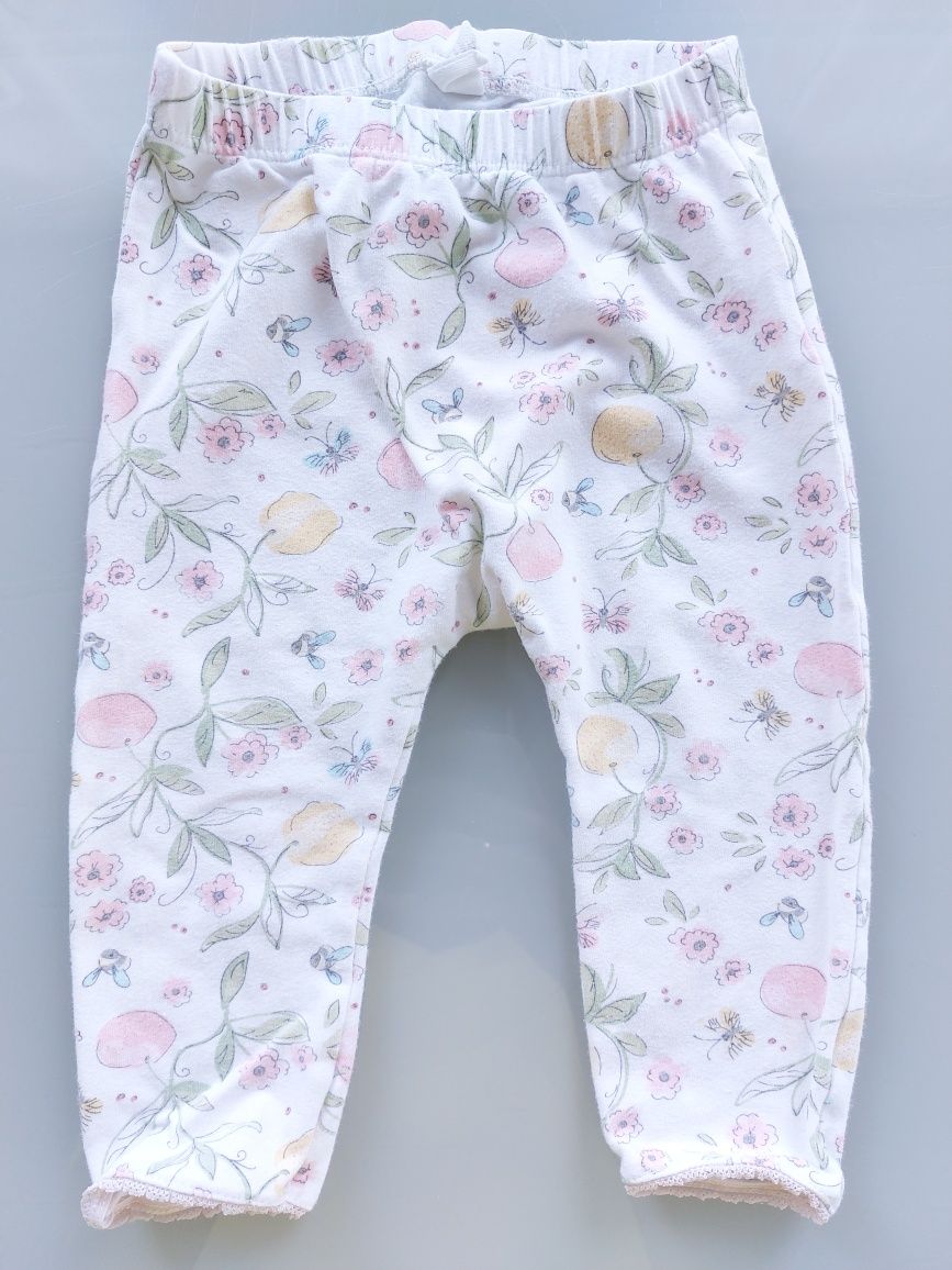 Spodnie + legginsy dla dziewczynki 74cm
