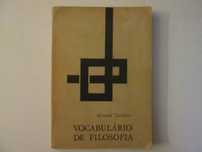 Vocabulário de Filosofia- Armand Cuvillier