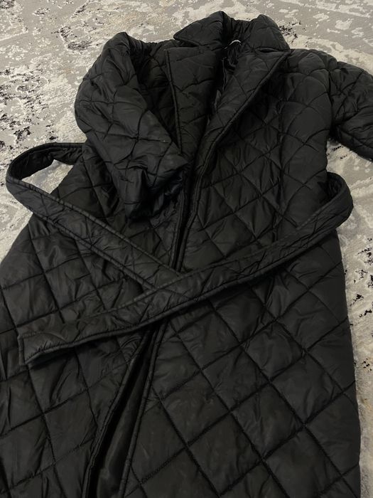 Стьобане зимове пальто з утеплювачем/плащ/куртка