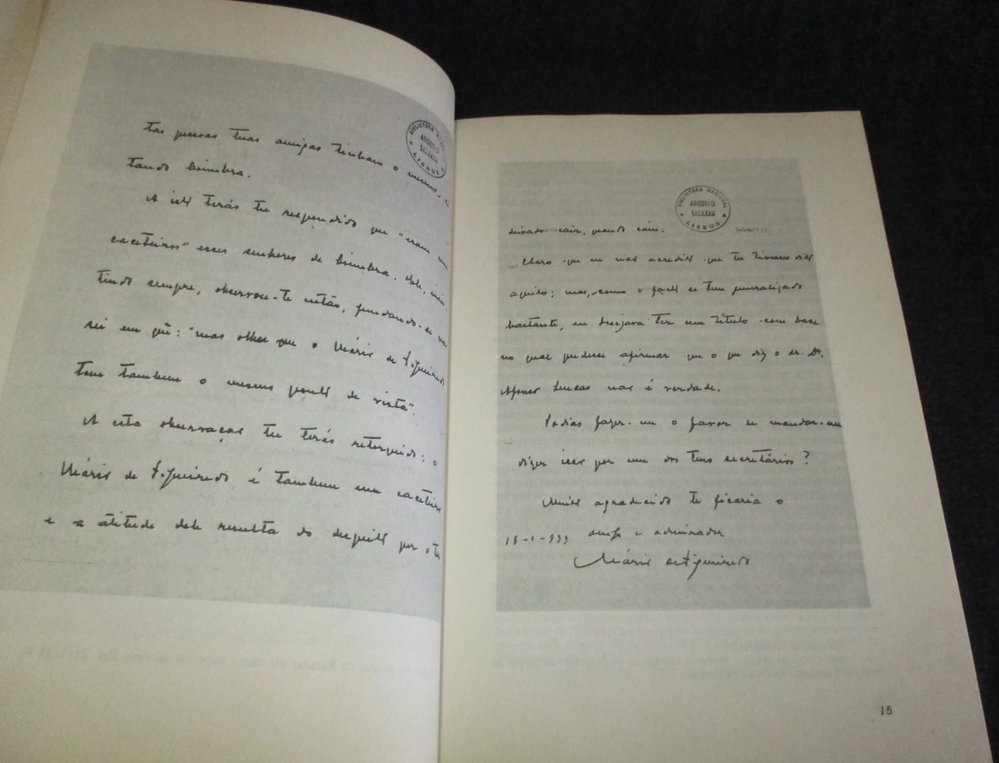 Livro Relatórios para Oliveira Salazar 1931 a 1939