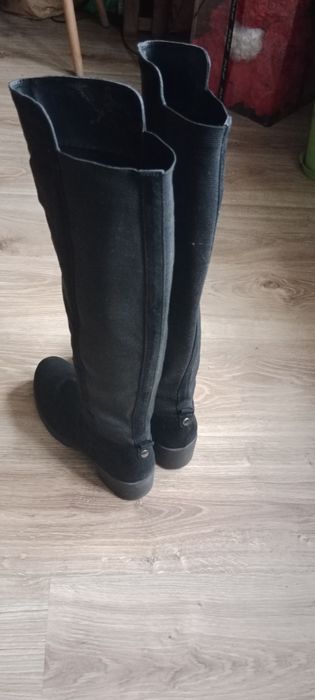 Kozaki czarne damskie